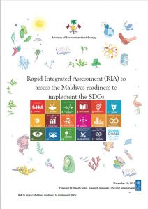 Rapid Integrated Assessment (RIA) to assess the Maldives readiness to implement the SDGs