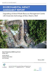 Environmental and Social Management Plan for Upgrading of Island Waste and Resource Management Centre with Anaerobic Technology at Muli, Meemu Atoll