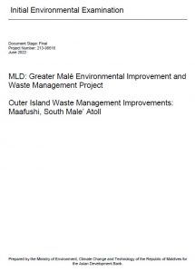 Initial Environmental Examination – Outer Island Waste Management Improvements: Maafushi
