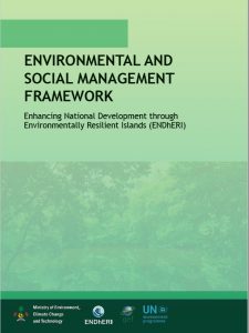 Environmental and Social Management Framework – ENDhERI