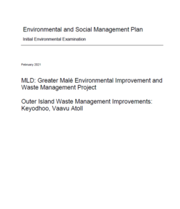 IEE Outer Island Waste Management Improvements: Keyodhoo, Vaavu Atoll