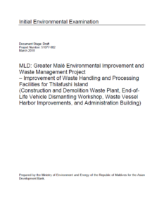 Initial Environmental Examination for Thilafushi