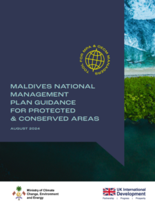 Maldives National Management Plan Guidance For Protected & Conserved Areas