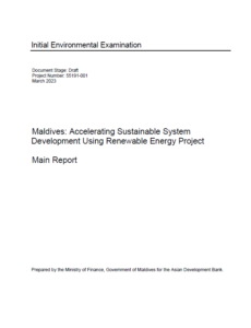 Accelerating Sustainable System Development Using Renewable Energy Project Main Report
