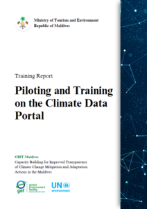Piloting and Training on the Climate Data Portal Training Report